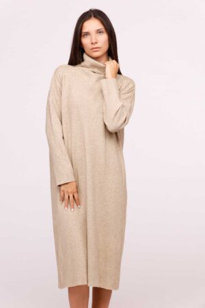 ABITO Collo alto in maglia casual