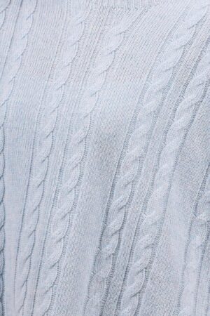 MAGLIA a poncho girocollo con ricami in rilievo
