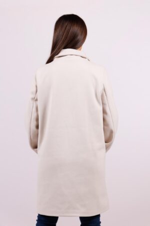 CAPPOTTO Doppiopetto con abbottonatura doppia e collo a stelo