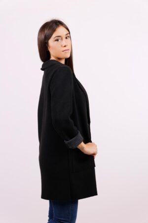 CAPPOTTO lungo monopetto chiusura a un bottone