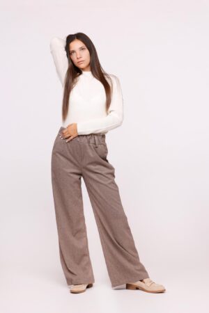 PANTALONE a palazzo senza bottoni con tasche ONEWORLD HYBRID