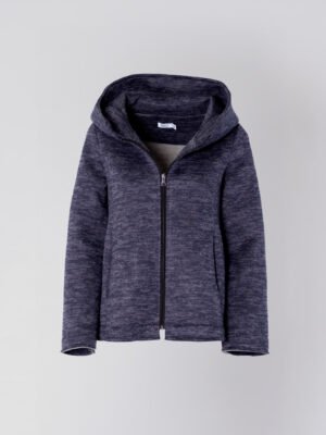 CAPPOTTO cappuccio tasche nascoste e cerniera alta