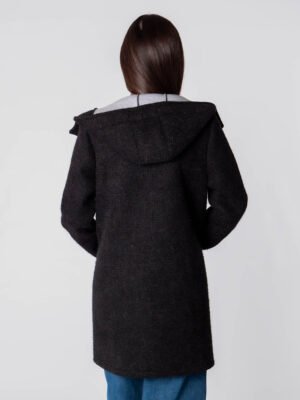CAPPOTTO morbido tessuto con tre bottoni e fodera interna