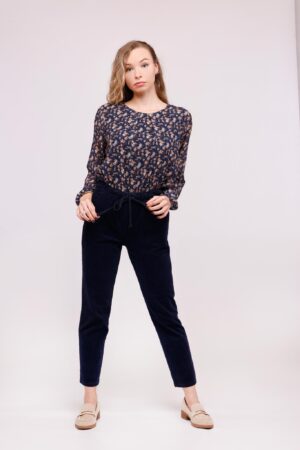 PANTALONE velluto 1000righe con cordino in vita ONEWORLD HYBRID