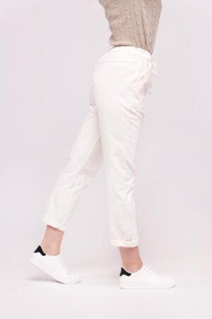 PANTALONE velluto 1000righe con cordino in vita