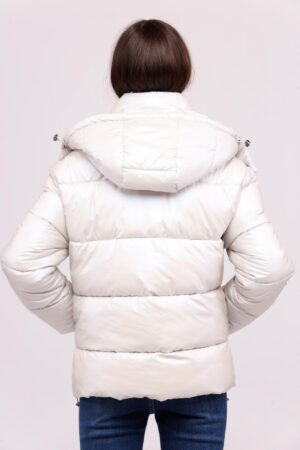 CAPPOTTO piumino corto con fodera imbottita