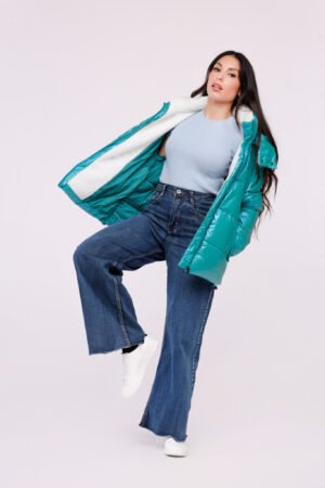 CAPPOTTO piumino corto con fodera imbottita ONEWORLD HYBRID