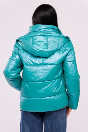 CAPPOTTO piumino corto con fodera imbottita