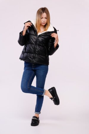 CAPPOTTO piumino corto con fodera imbottita ONEWORLD HYBRID