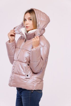 CAPPOTTO piumino corto con fodera imbottita