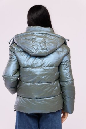 CAPPOTTO piumino corto con fodera imbottita