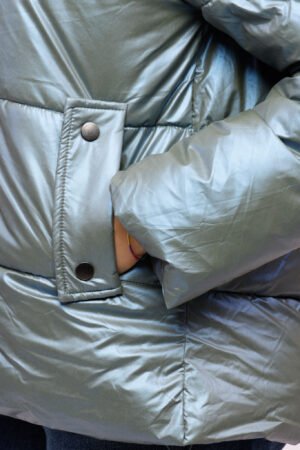 CAPPOTTO piumino corto con fodera imbottita