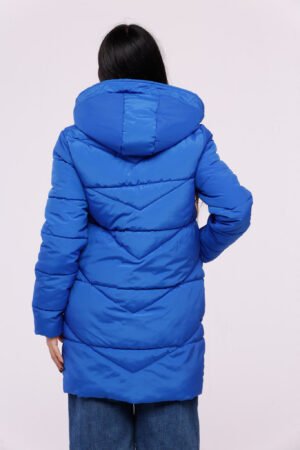 CAPPOTTO piumino lungo con corde sulle tasche