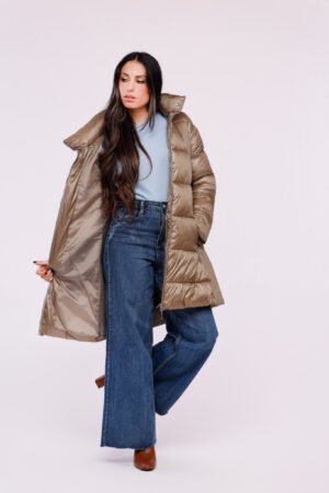 CAPPOTTO piumino lungo doppio tessuto ONEWORLD HYBRID