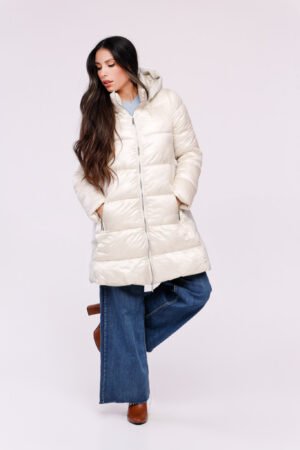 CAPPOTTO piumino lungo doppio tessuto ONEWORLD HYBRID