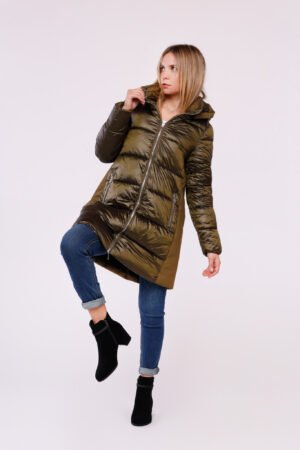 CAPPOTTO piumino lungo doppio tessuto ONEWORLD HYBRID