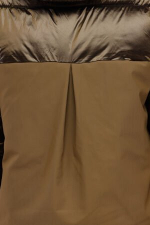 CAPPOTTO piumino lungo doppio tessuto
