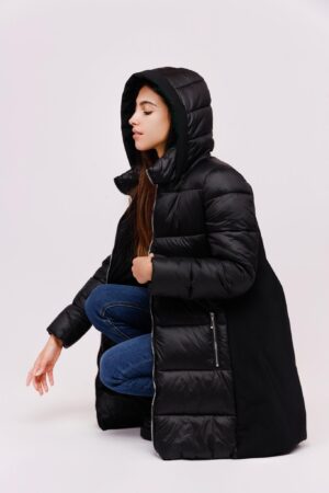 CAPPOTTO piumino lungo doppio tessuto ONEWORLD HYBRID