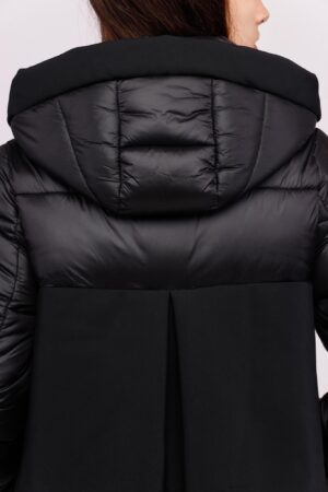 CAPPOTTO piumino lungo doppio tessuto