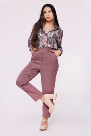 PANTALONE classico con risvolti alle caviglie e taschine laterali ONEWORLD HYBRID