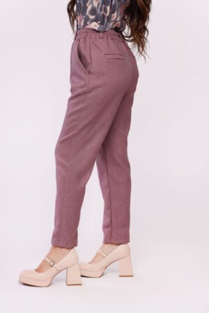 PANTALONE classico con risvolti alle caviglie e taschine laterali