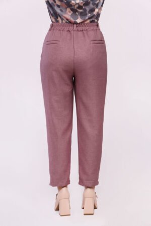 PANTALONE classico con risvolti alle caviglie e taschine laterali