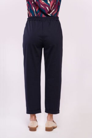 PANTALONE comodo senza bottoni con elastico in vita