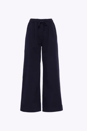PANTALONE taglio classico con cucitura alta al fondo e taschine laterali