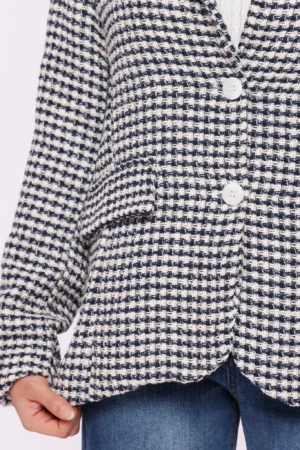GIACCA Chanel monopetto con collo reverse