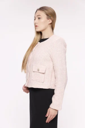 GIACCA Chanel a girocollo con taschine