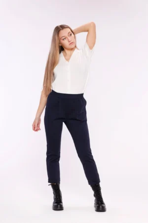PANTALONE Comodo a sigaretta con risvolti alle caviglie ONEWORLD HYBRID