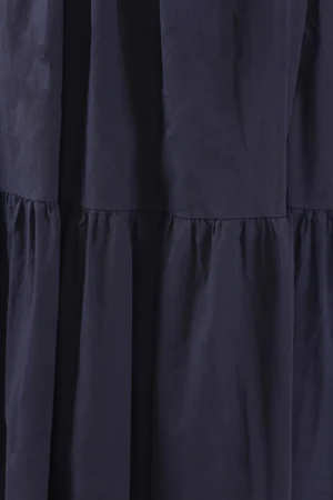 ABITO denim smanicato cucito a strati