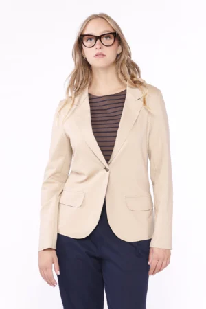 GIACCA casual o business monopetto con colletto reverse