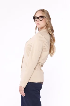 GIACCA casual o business monopetto con colletto reverse