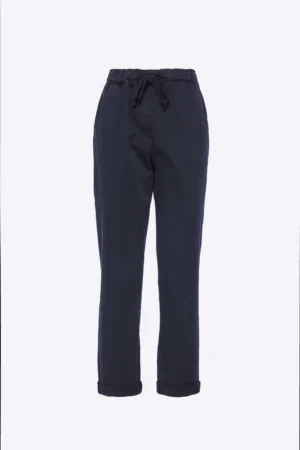 PANTALONE Con risvolti alle caviglie comodo cordino elastico di chusura e taschini laterali