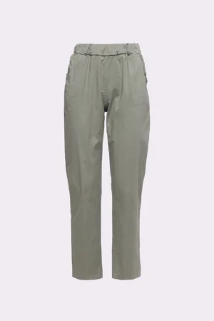 PANTALONE classico con eleganti taschine arricciate e comodo elastico di chiusura