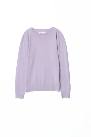 MAGLIA pullover a manica lunga con scollo a giro