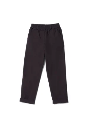PANTALONE casual con risvolti alle caviglie e graziose pence sul davanti