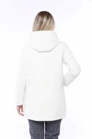 CAPPOTTO Softshell con cappuccio e tasche applicate