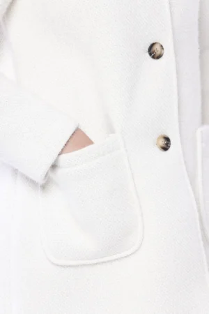 CAPPOTTO Softshell con cappuccio e tasche applicate