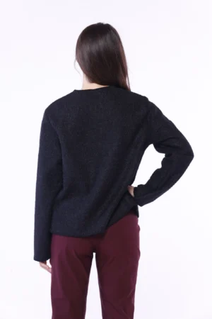 GIACCA a pelo corto primi freddi con chiusura a bottoni e comode taschine sul davanti