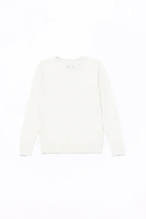 MAGLIA pullover casual con orli a costine