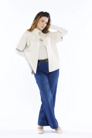 PONCHO ampio con chiusura ad alamari e manica a kimono ONEWORLD HYBRID