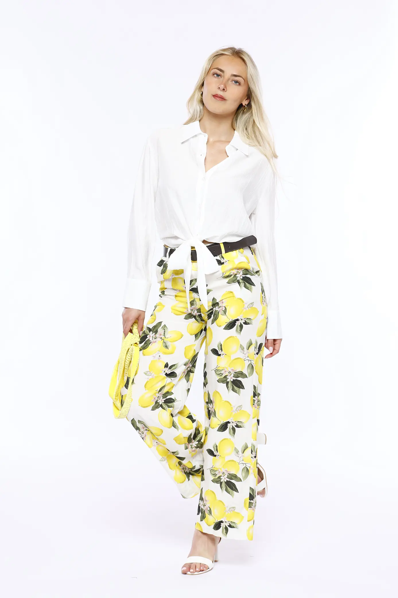 Pantalone EQUENZE wide leg – CAPSULE COLLECITION POSITANO. Parte centrale della Capsule Collection Positano