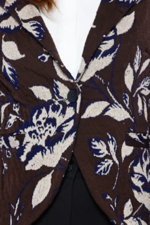 GIACCA FLORA JACQUARD