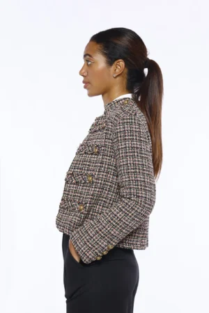 GIACCA MAJORETTE TWEED