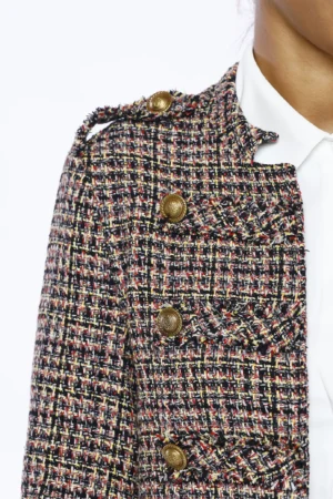 GIACCA MAJORETTE TWEED