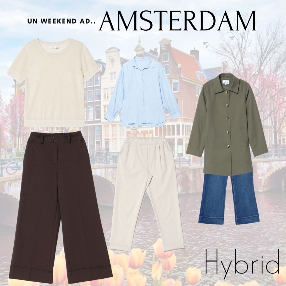 valigia perfetta per Amsterdam con Hybrid